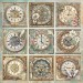 Набор бумаги односторонней для скрапбукинга Stamperia SBBSXB24 "Gardens of Time"